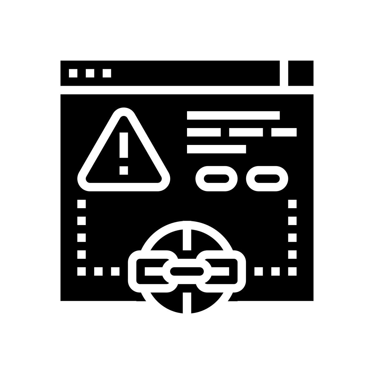 irrelevant link icon