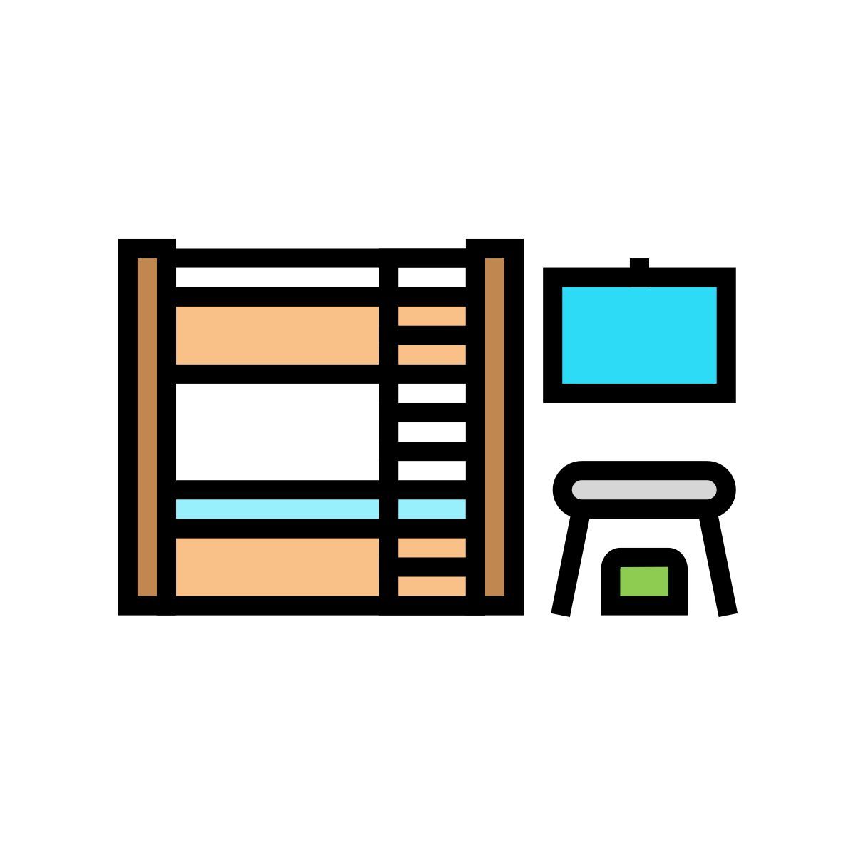 muebles para niños icon