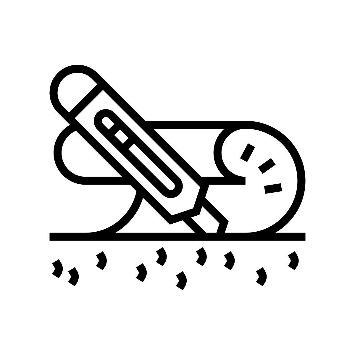 stationery knife icon