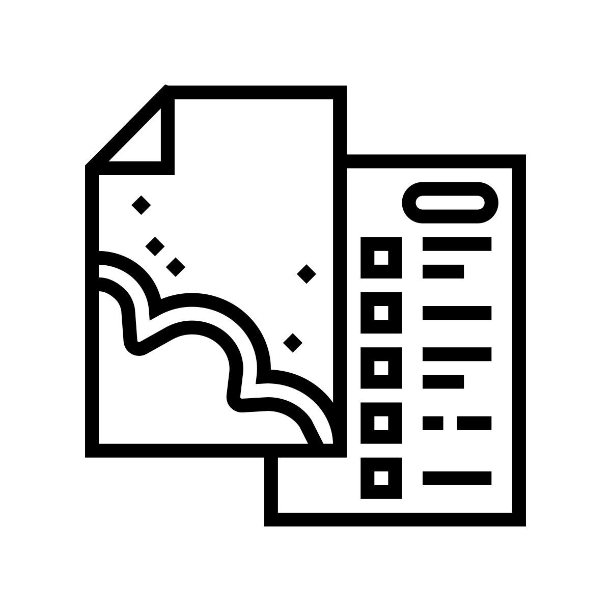 papel de tornasol icon