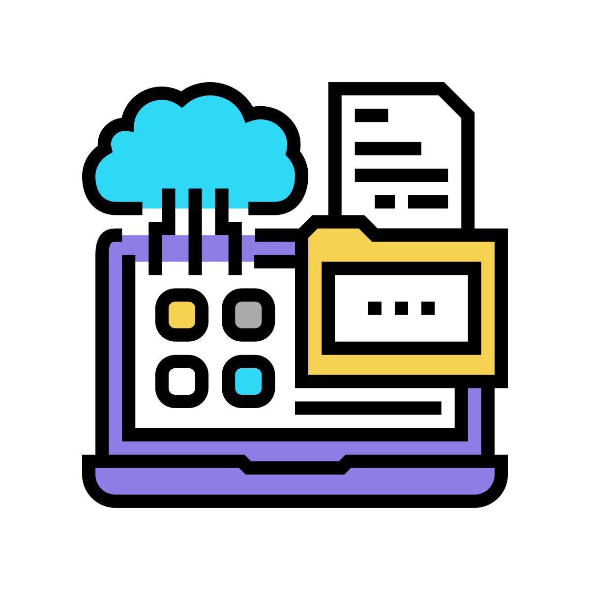 sistema de gestión icon