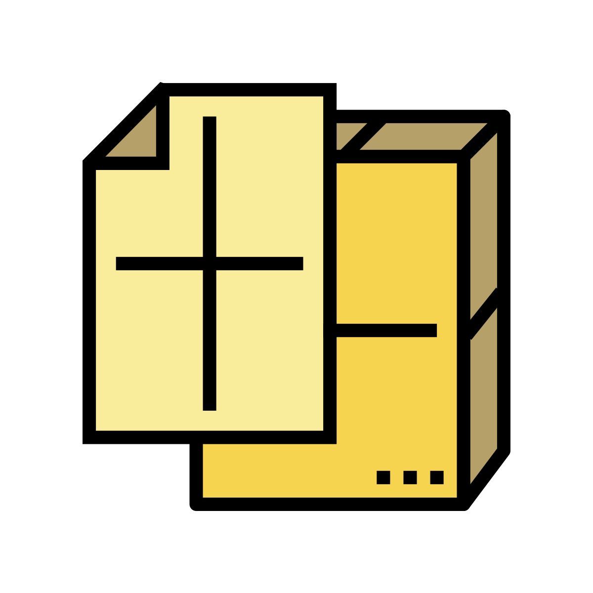 papel manila icon
