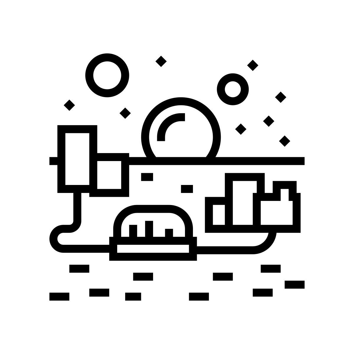 우주 기지 icon