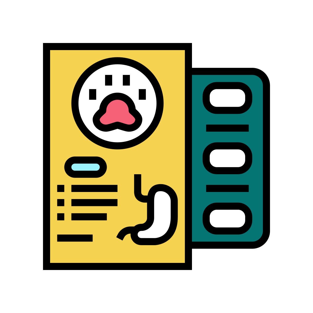 반려동물 약품 icon