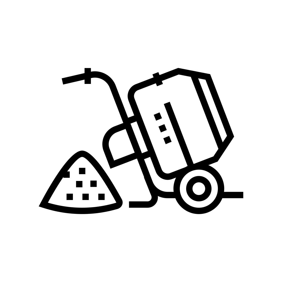 miscelazione della pietra icon