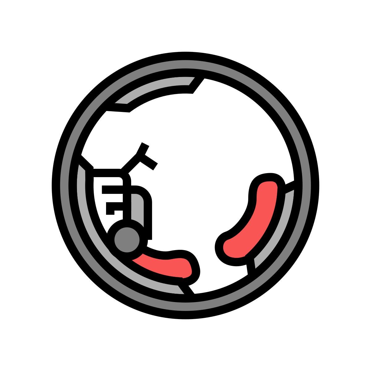 monowheel motorbike icon