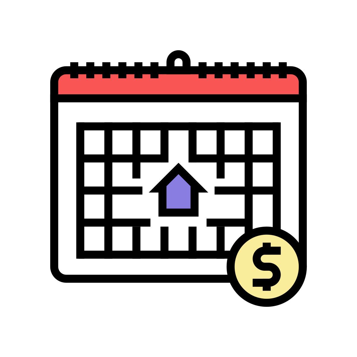 monthly fee icon
