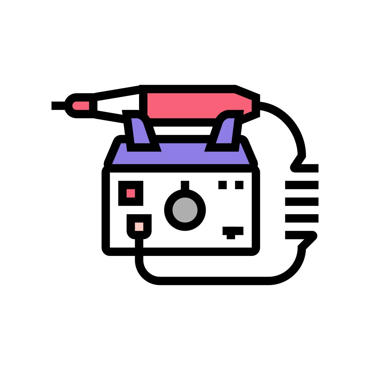 nail drill icon
