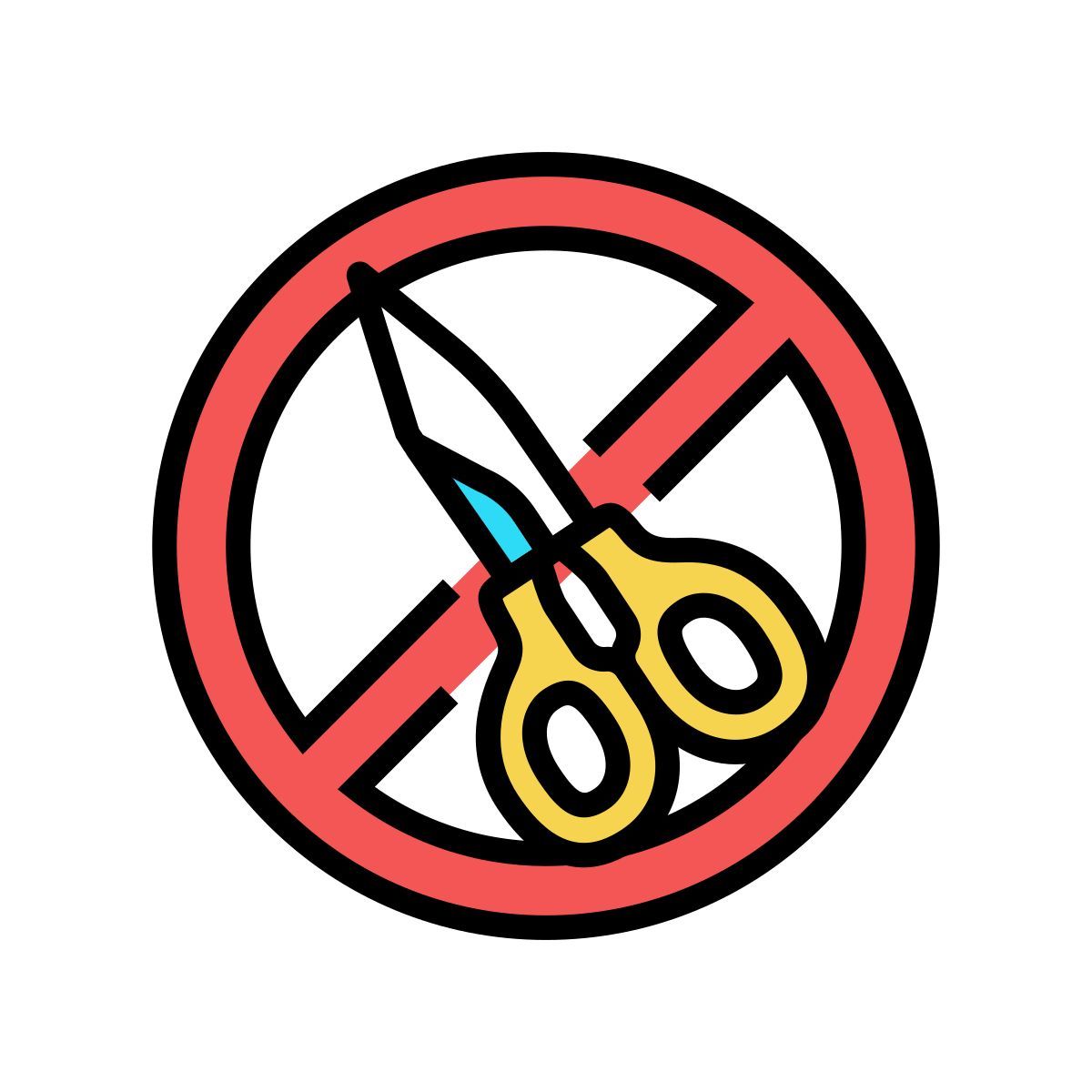 никаких ножниц icon