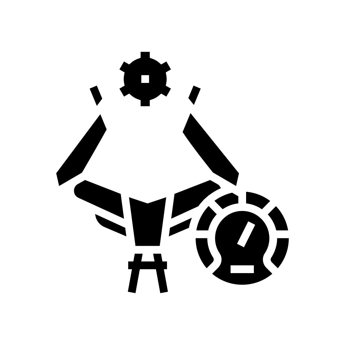 optimize working process icon