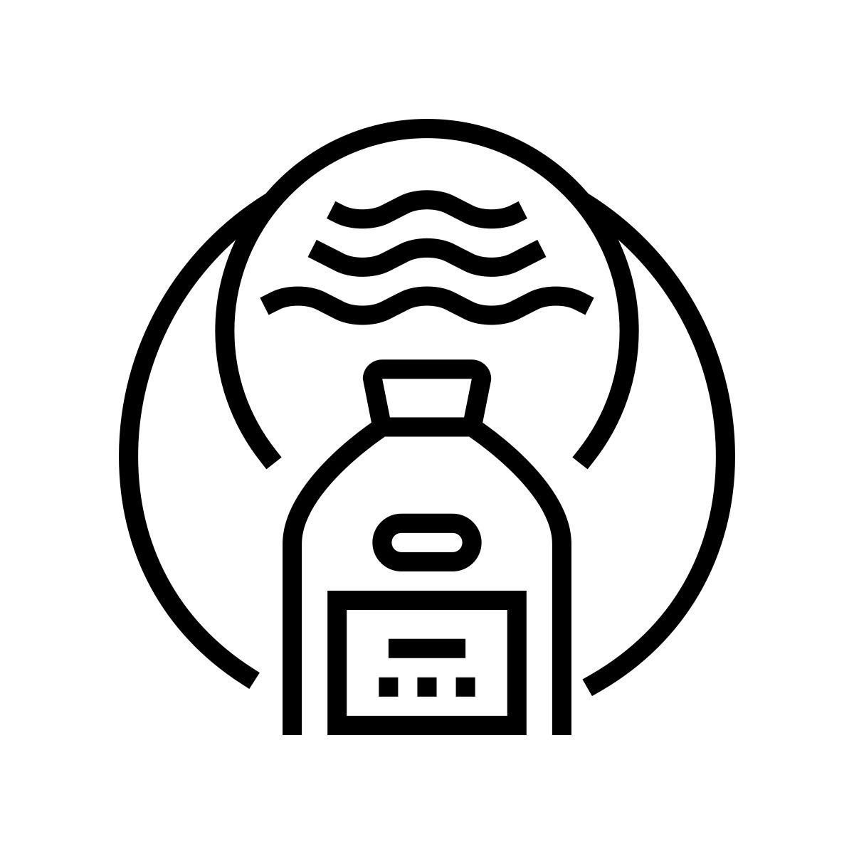 disolvente orgánico icon