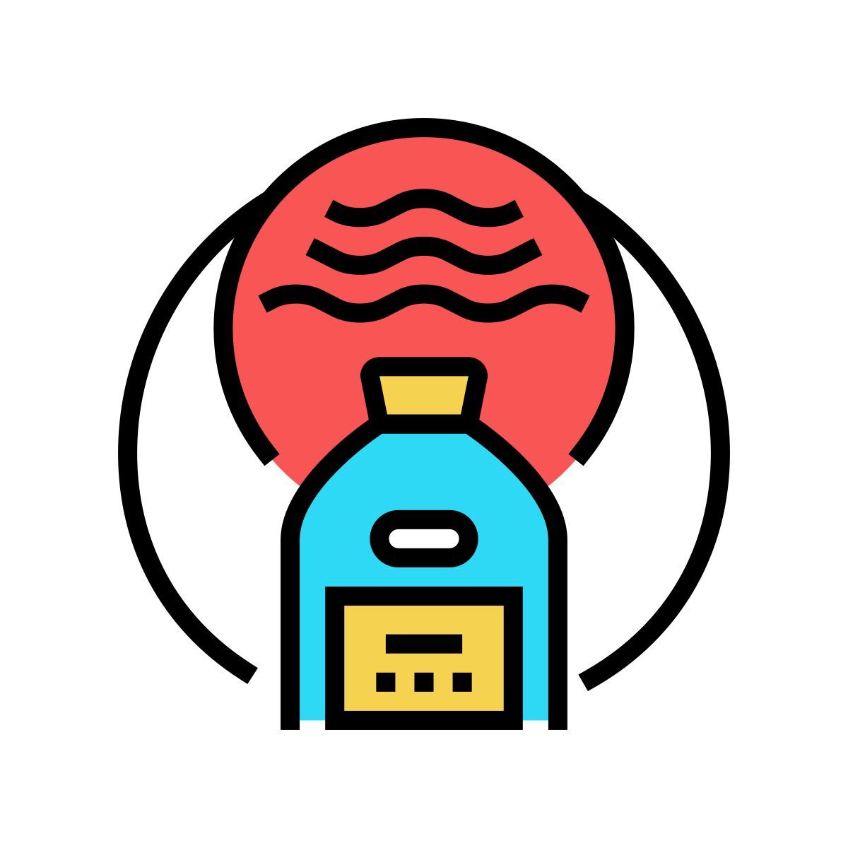 disolvente orgánico icon