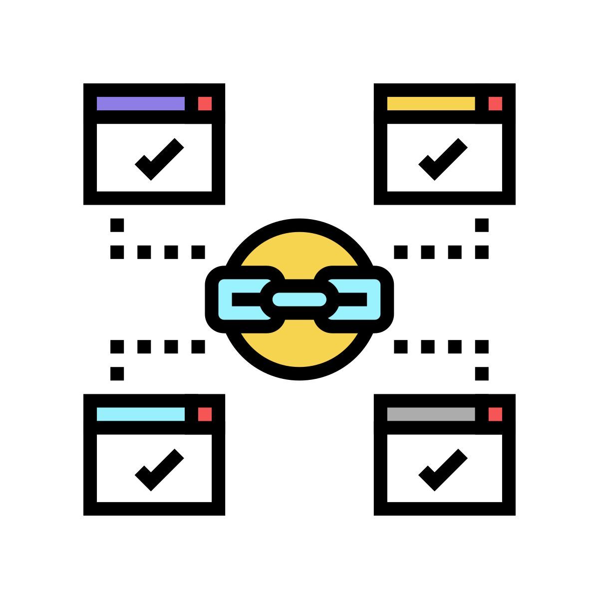 Outbound links icon for navigation