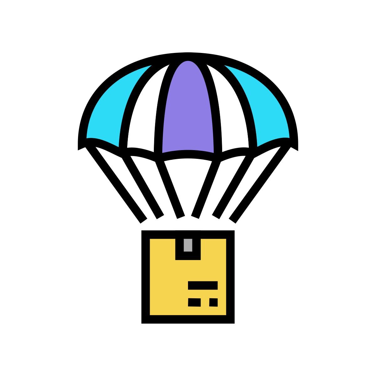 낙하산 운송 icon