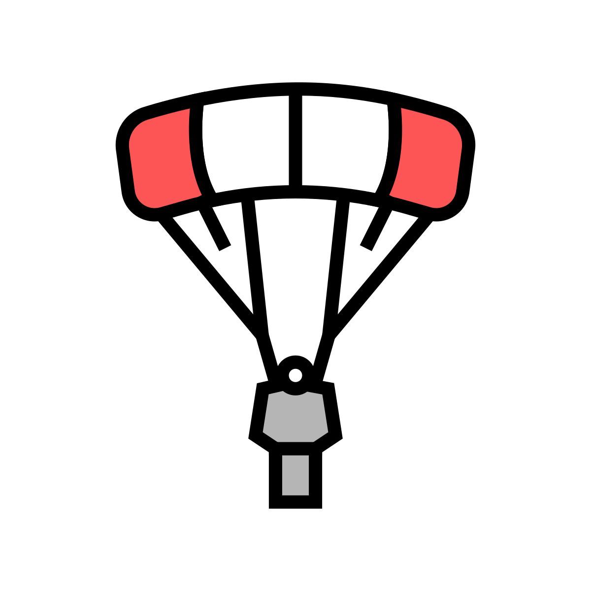 parachutist icon