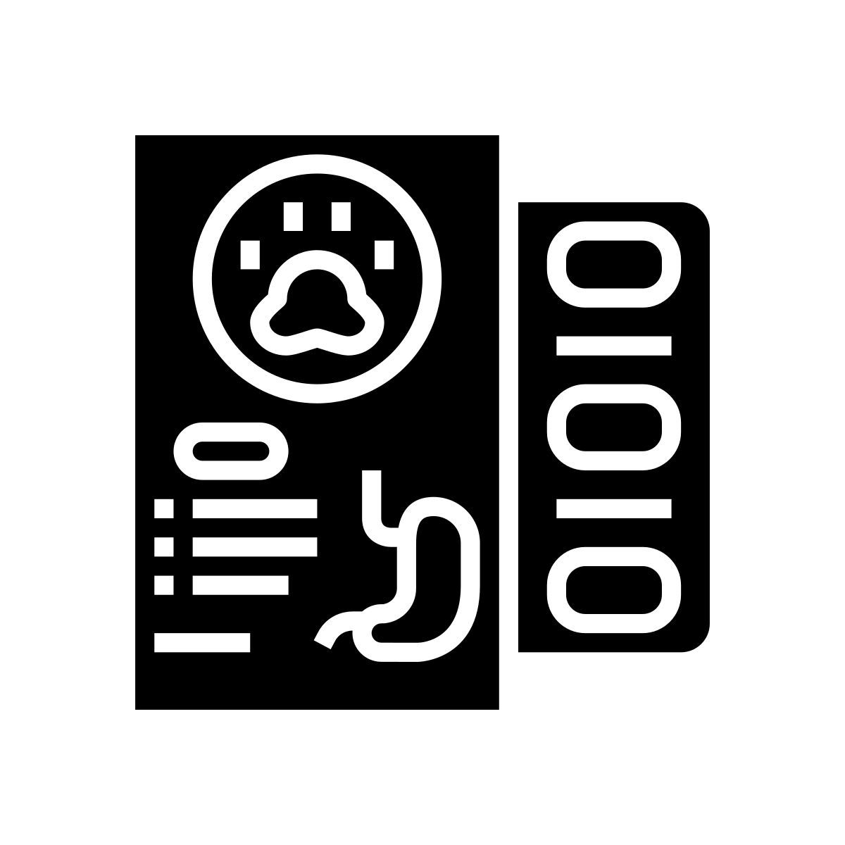 반려동물 약품 icon