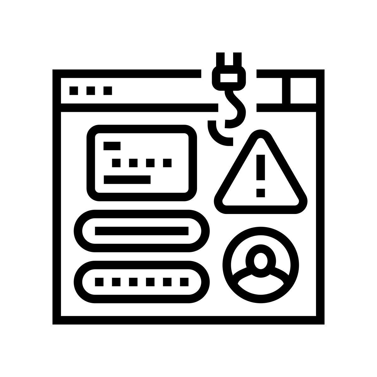 ataques de phishing icon