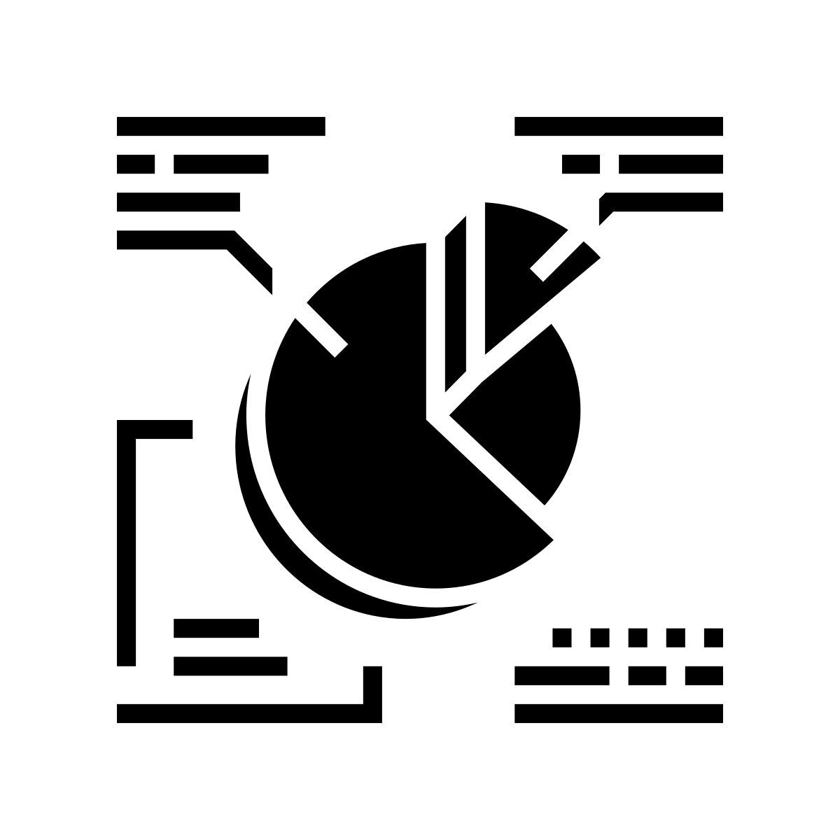 gráfico circular icon