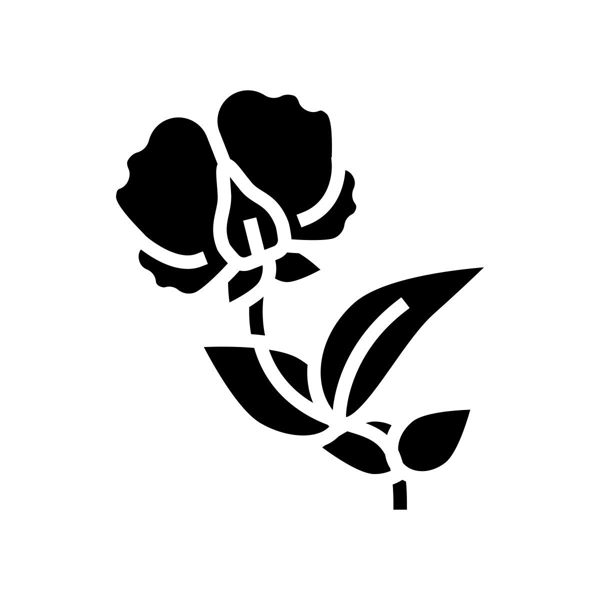 flowering plant icon