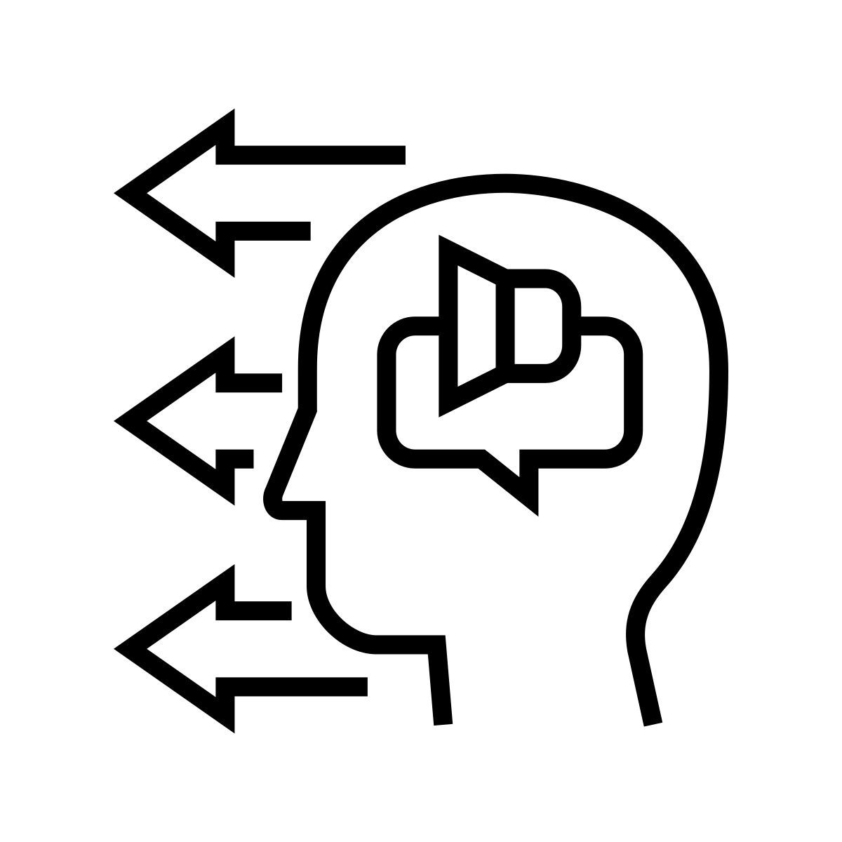 politische philosophie icon