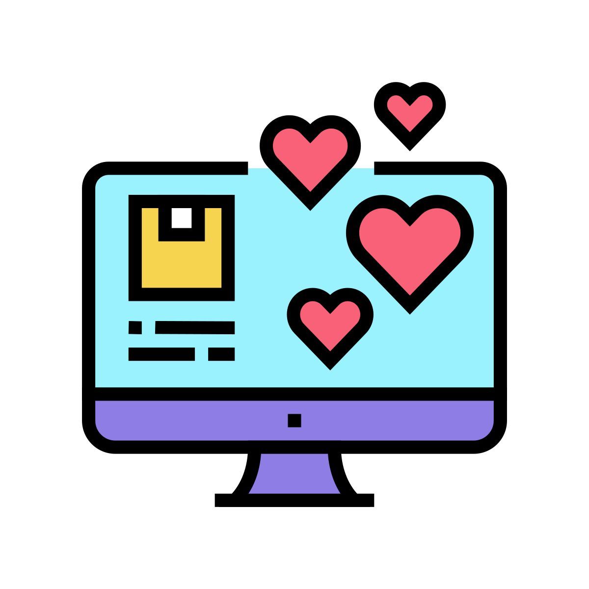 긍정적인 피드백 icon