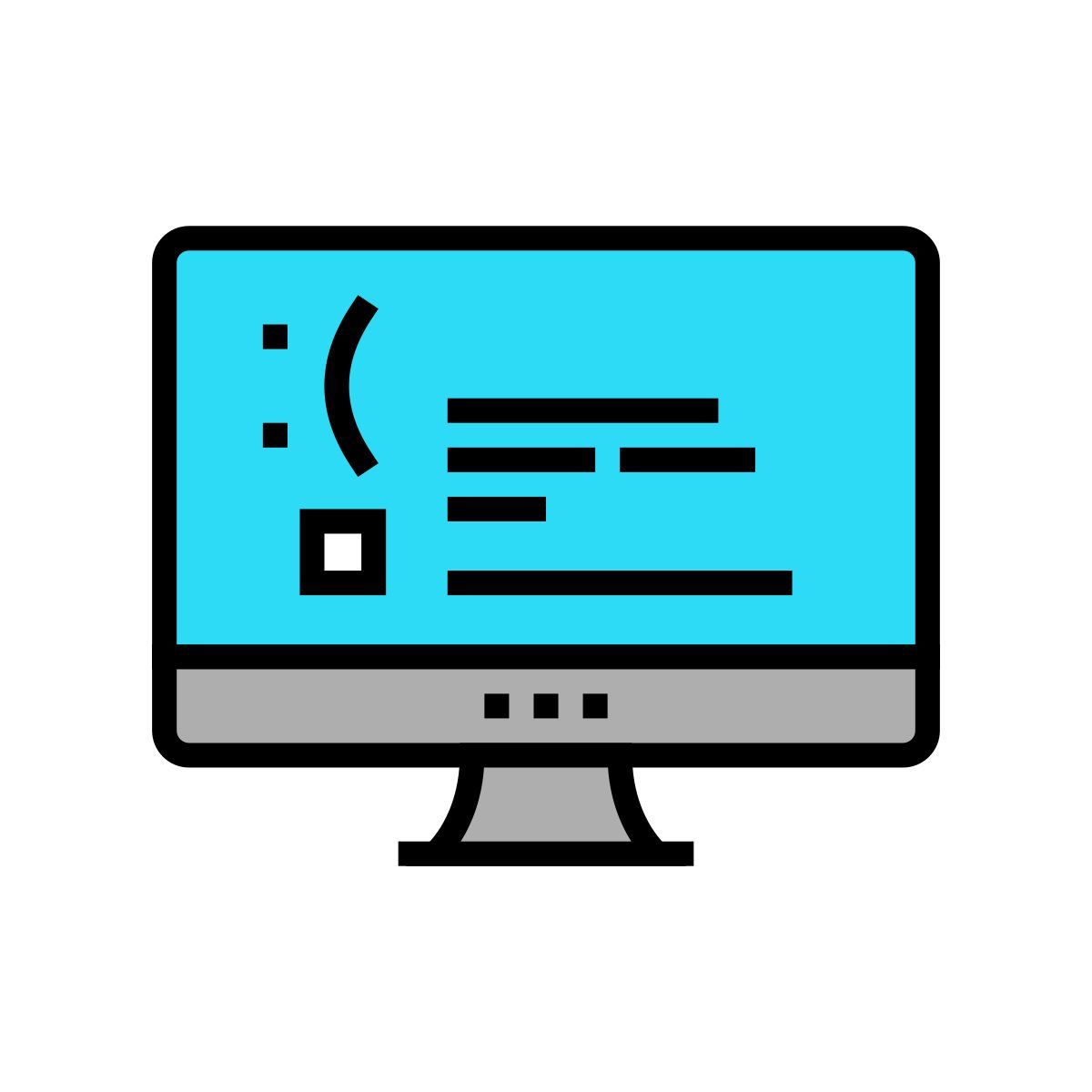 problems with internet icon