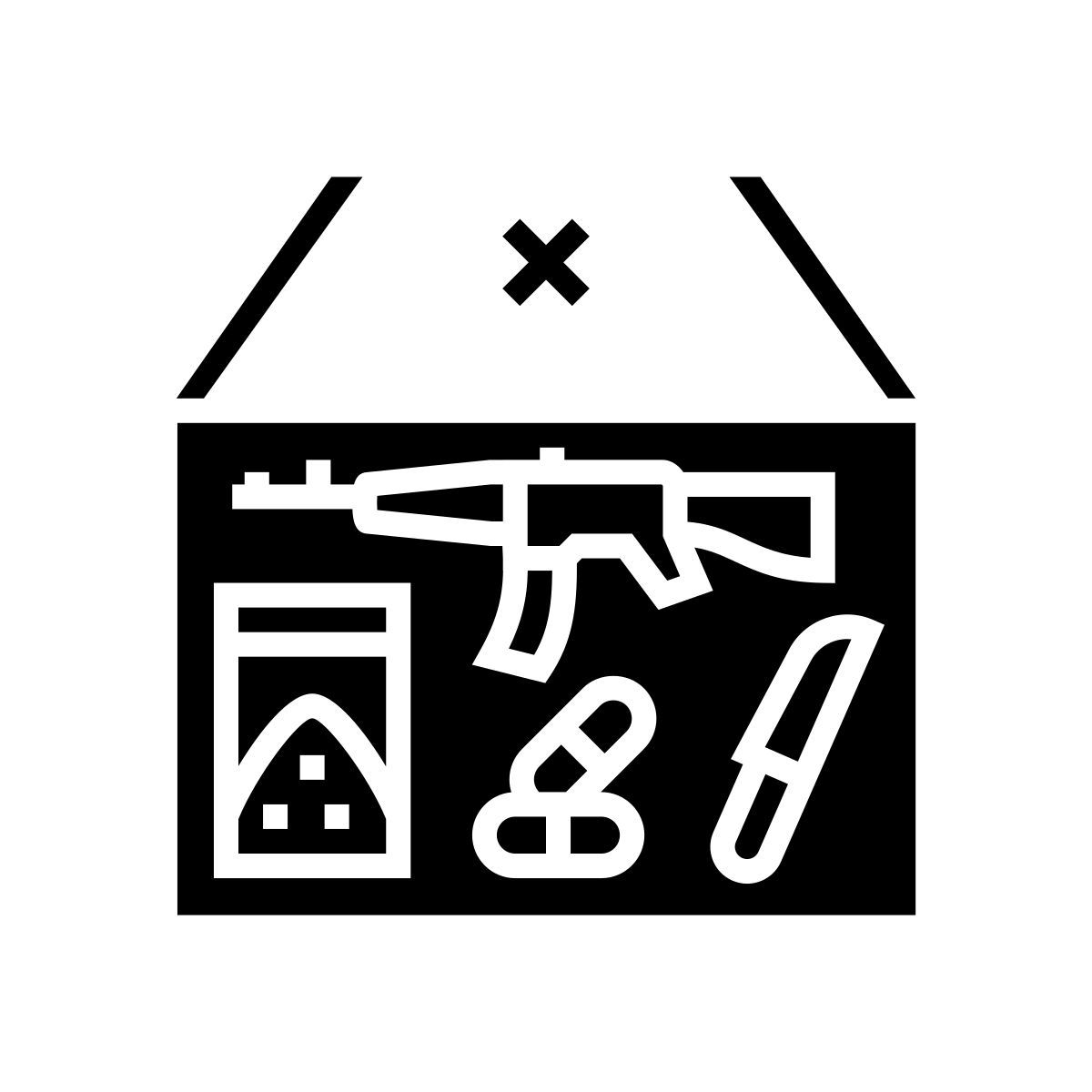 prohibited goods icon