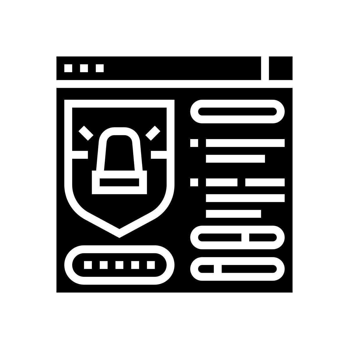 protection system icon