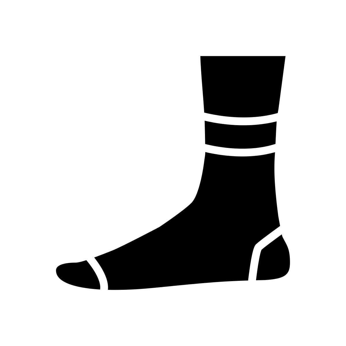 calzino da un quarto icon