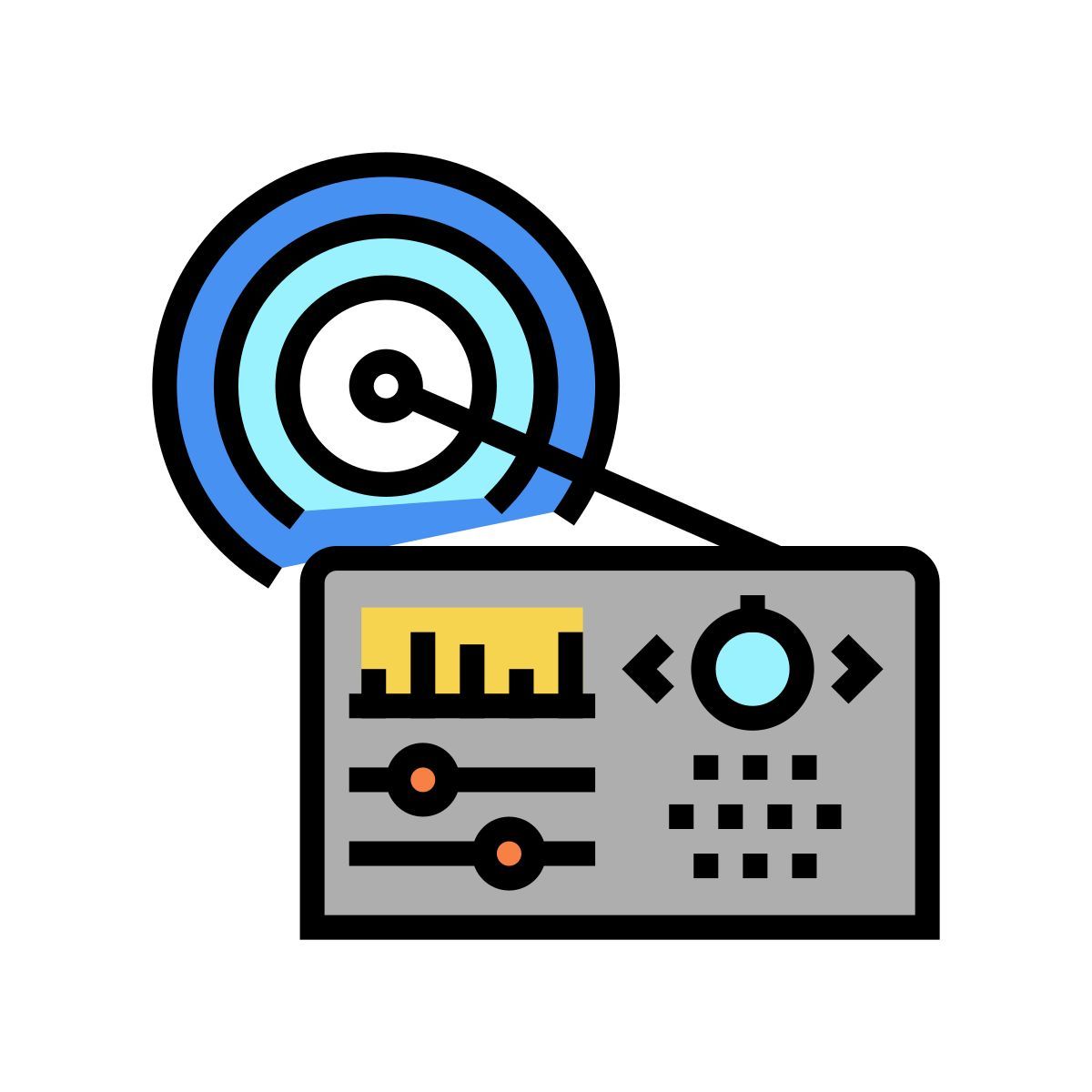 라디오 icon