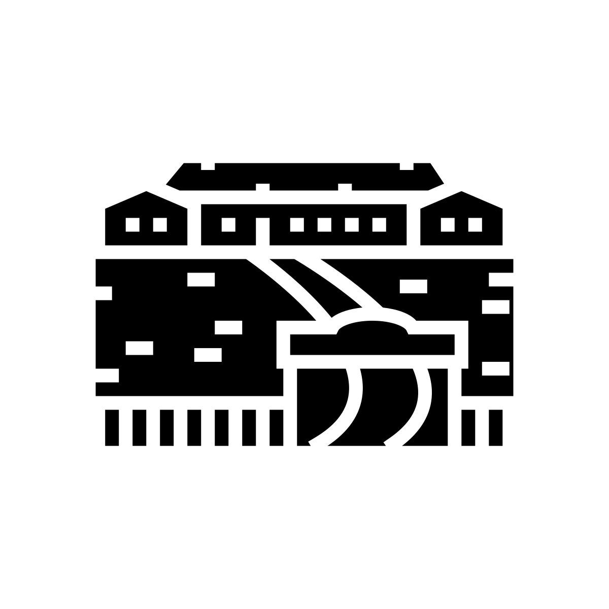 casa estilo rancho icon