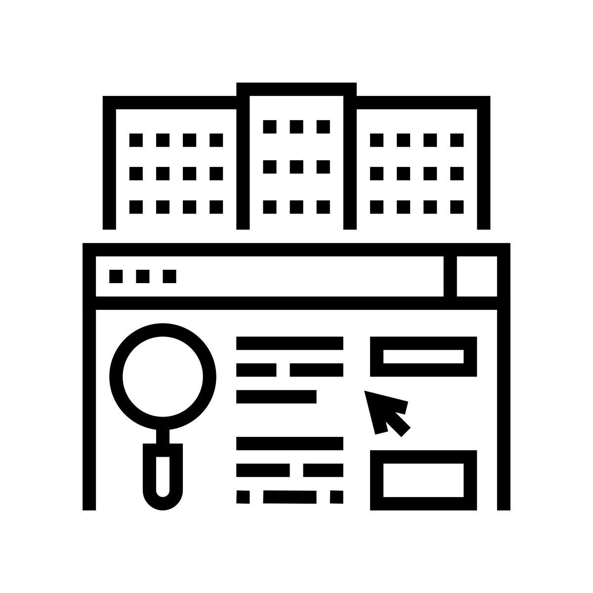 étude de marché immobilier icon