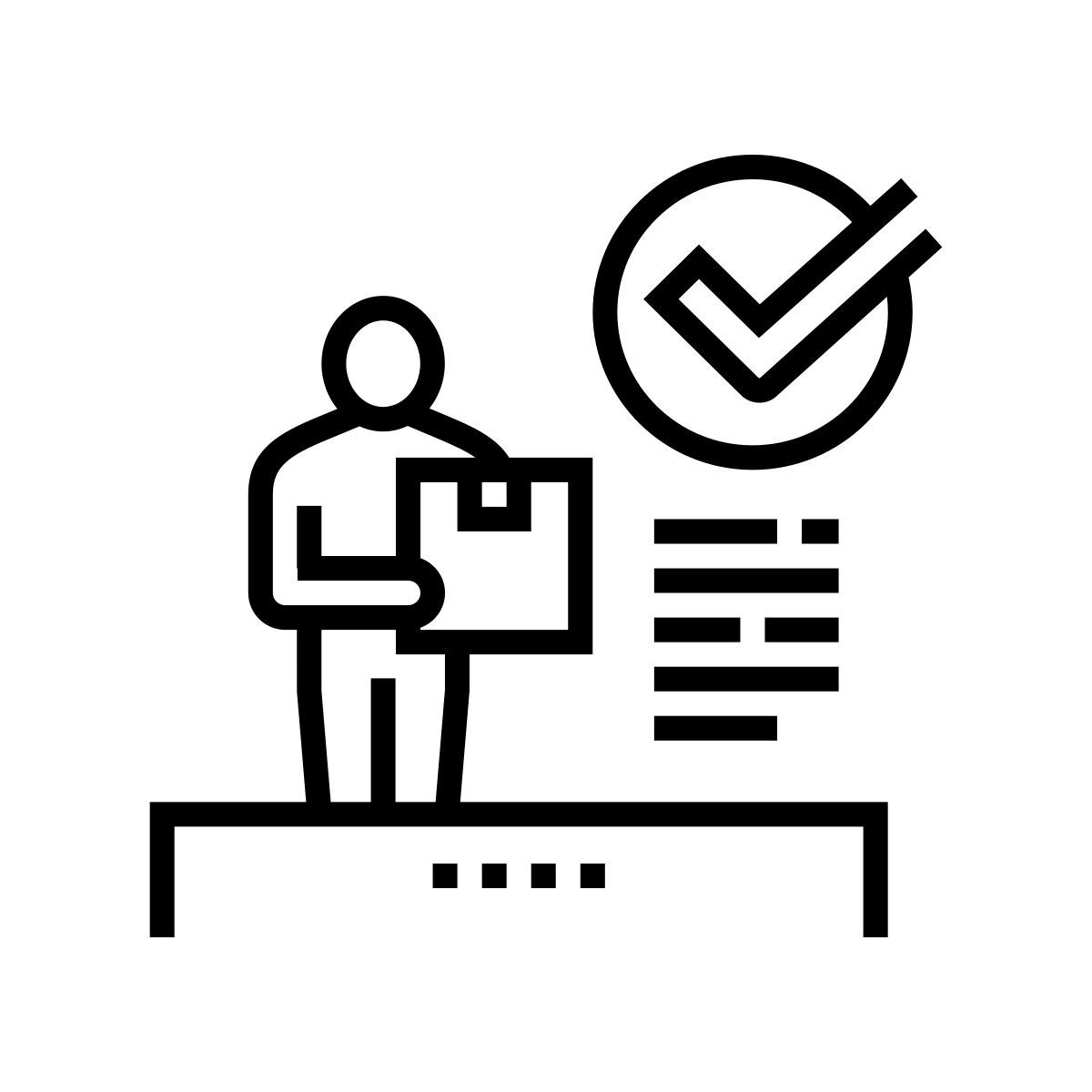 recibir paquete icon