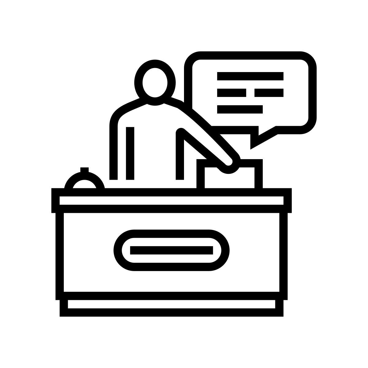 enregistrement comptoir icon