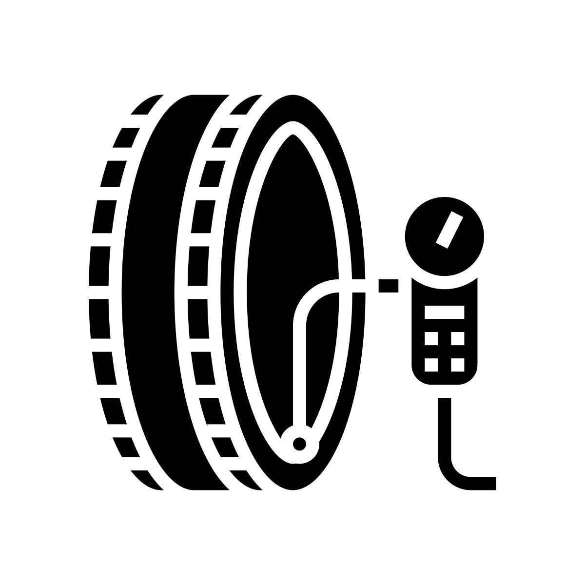 inflado de ruedas icon
