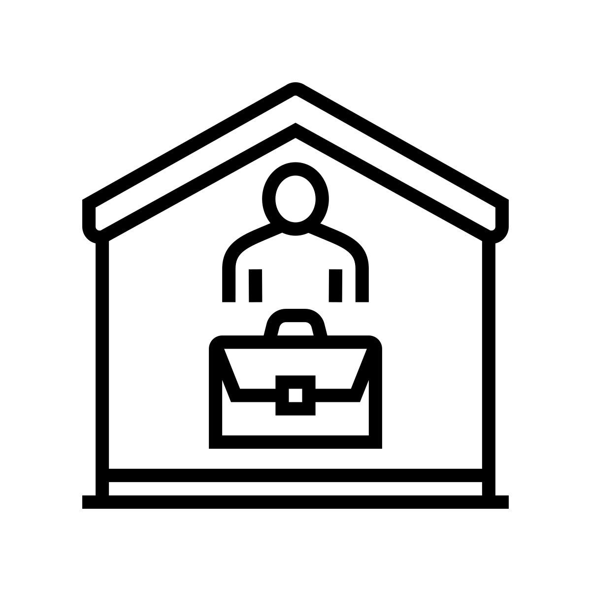 travail à distance icon