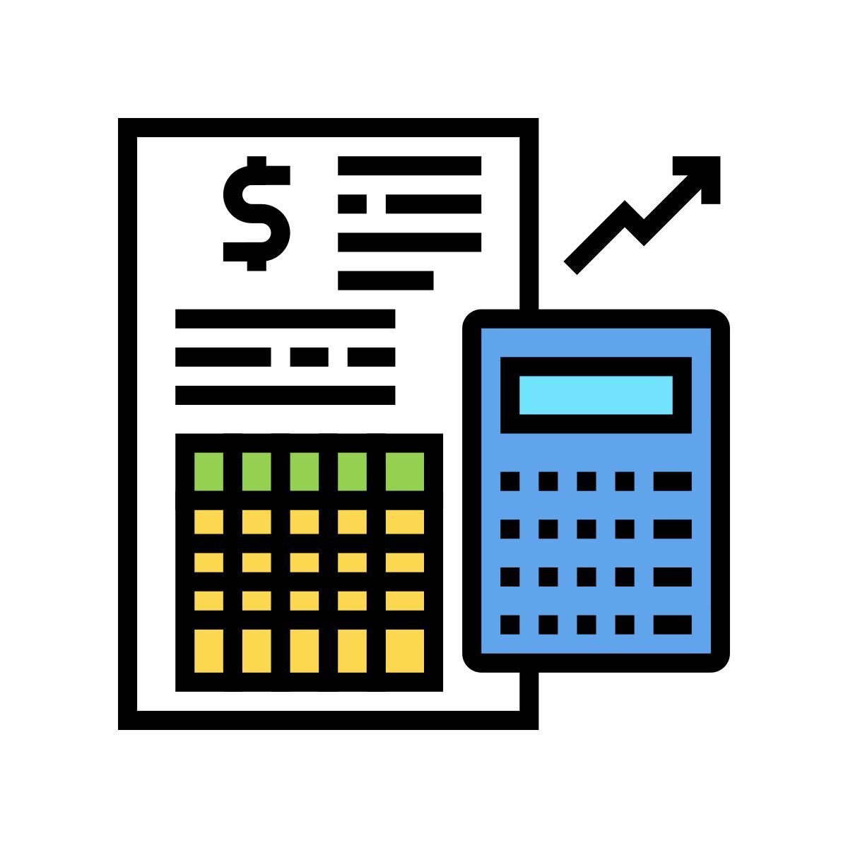 relatório financeiro icon