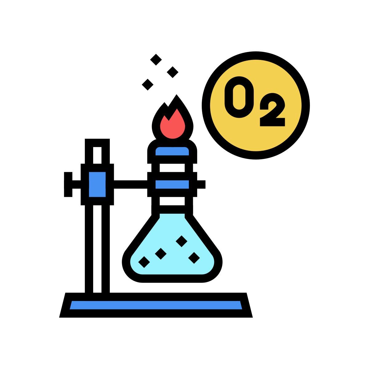 chemical experiment icon