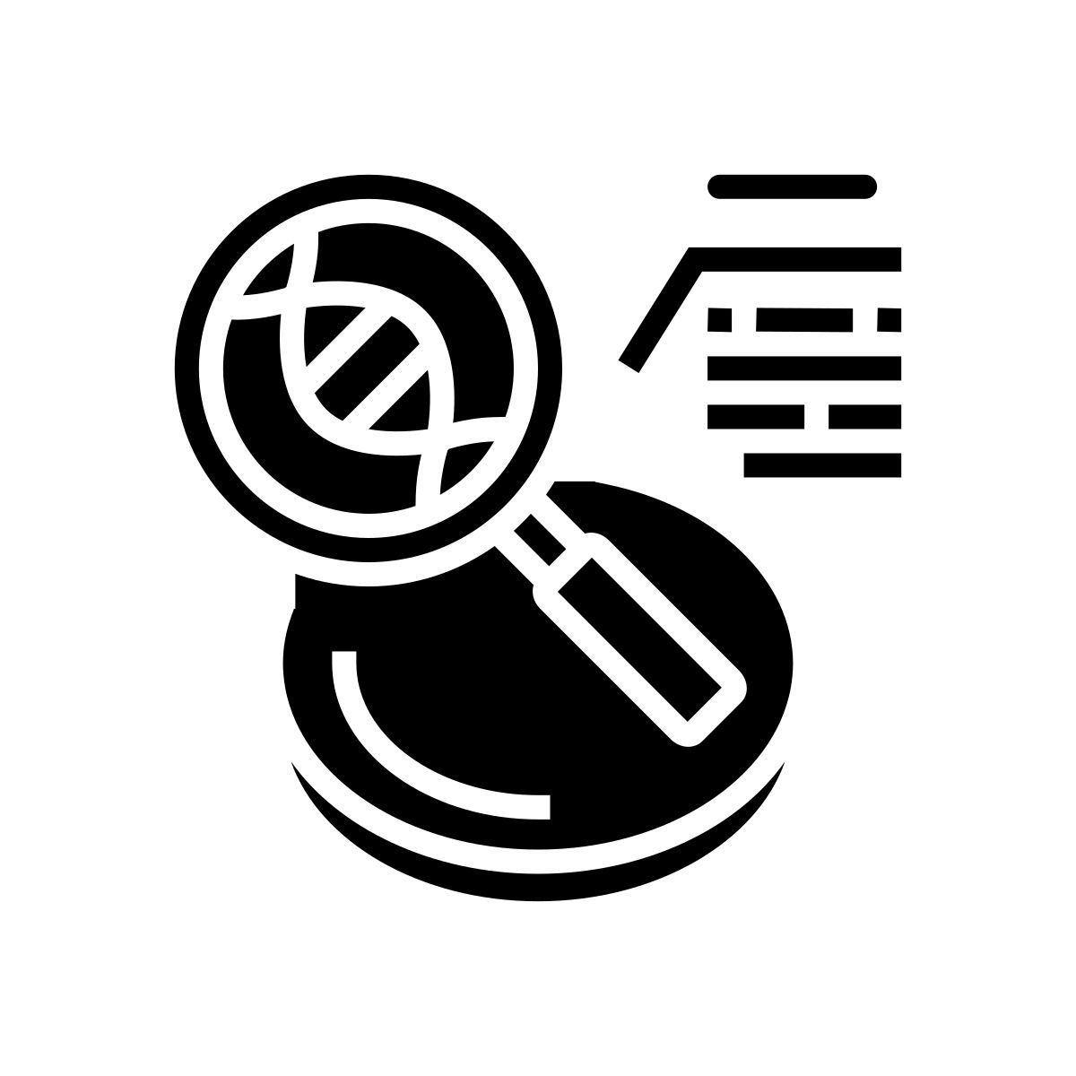 recherche génétique icon