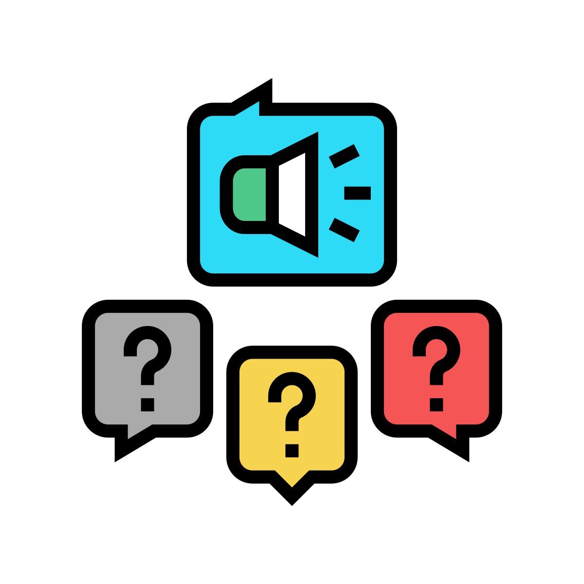 언론 문의에 대한 응답 icon