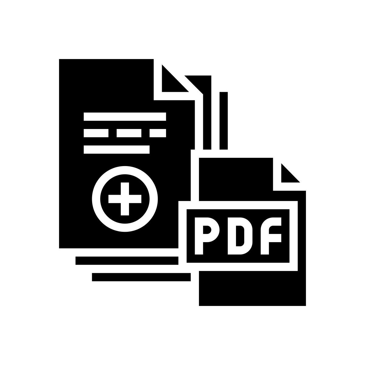converter arquivo de texto em pdf icon