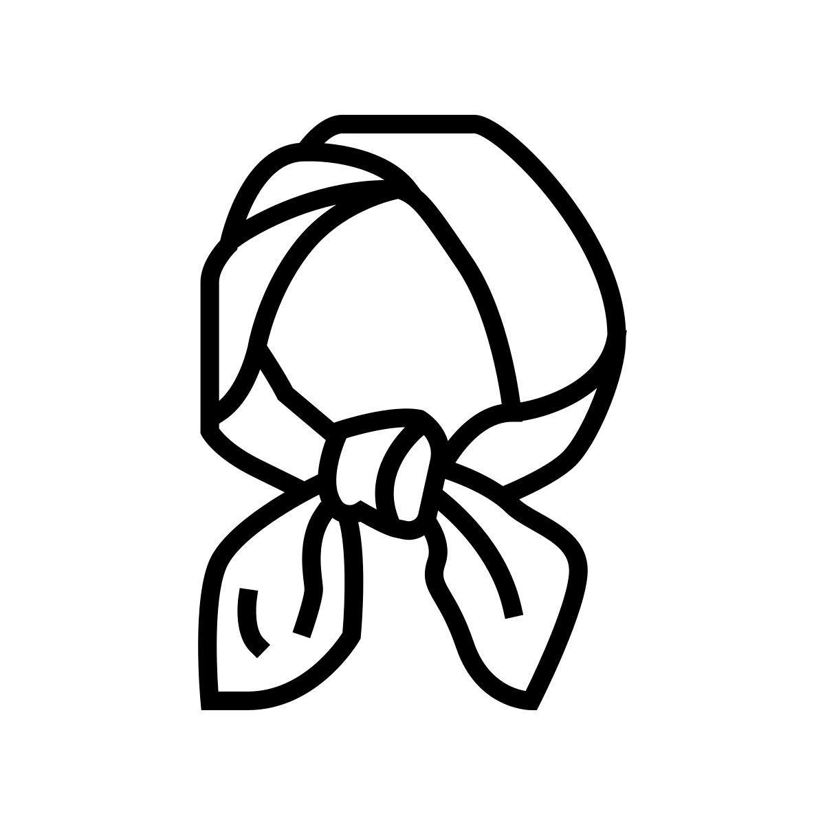écharpe icon