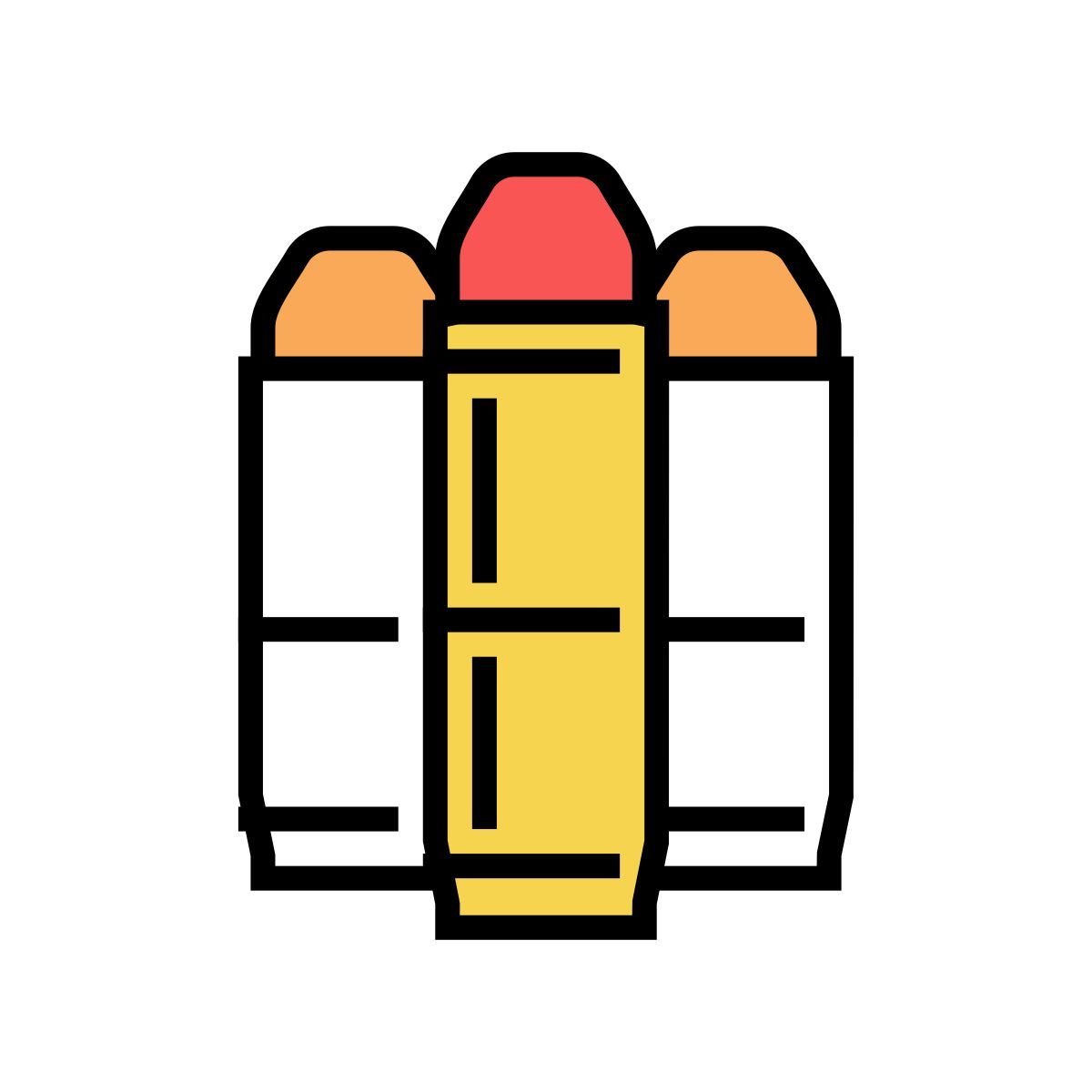 semi wadcutter bullet icon