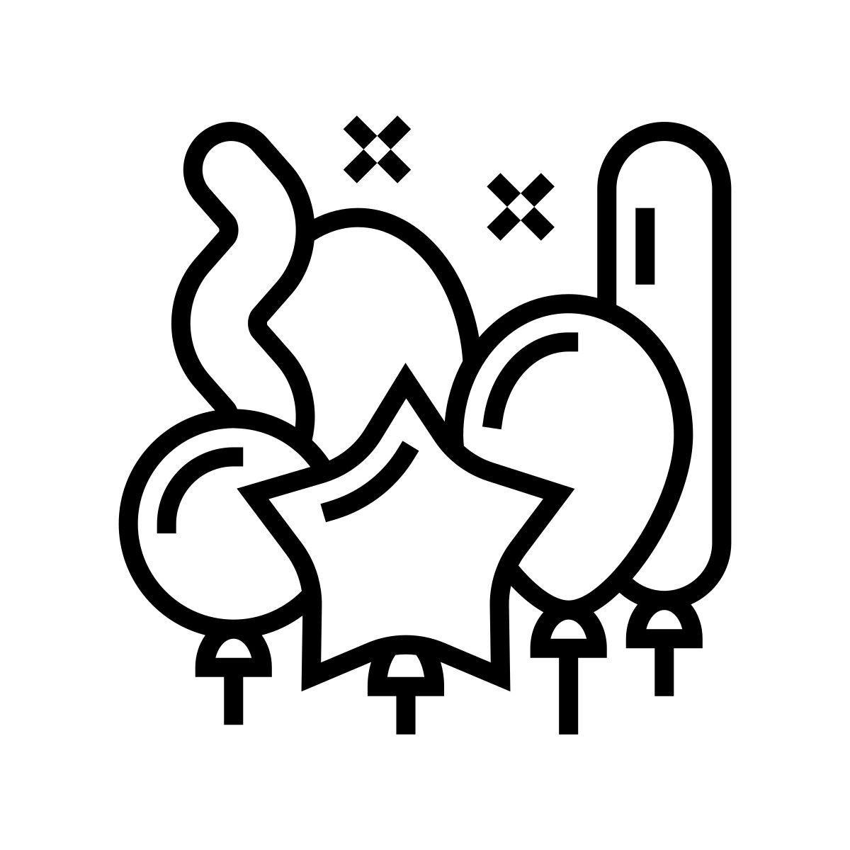 balloons icon