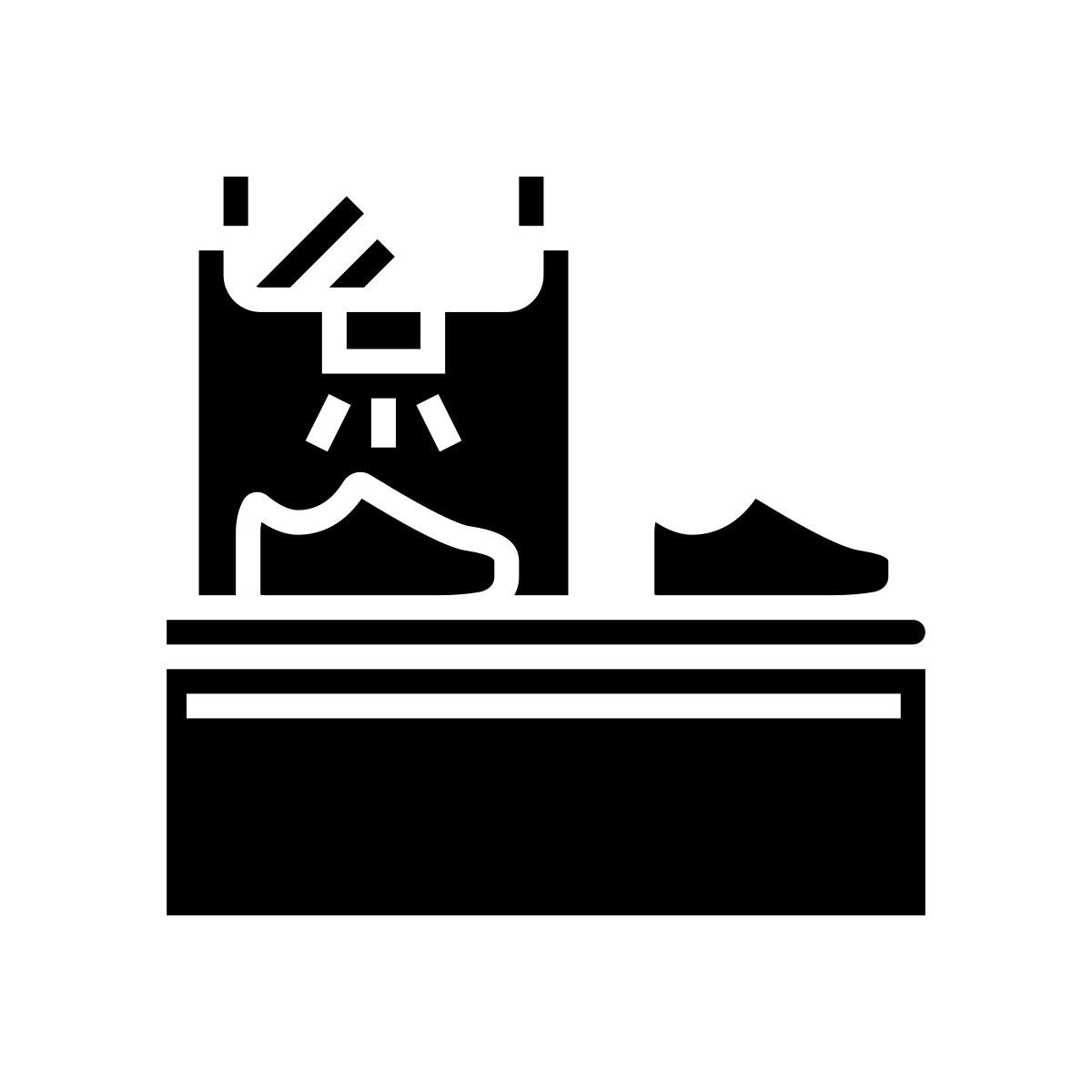 schuhe malen icon
