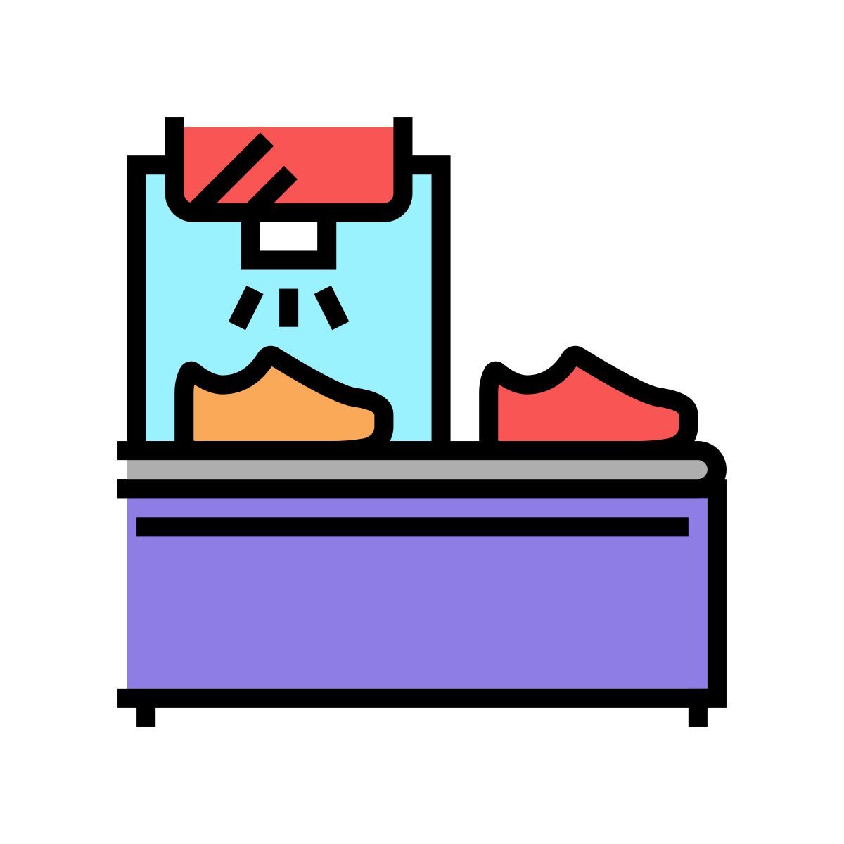 peinture de chaussures icon