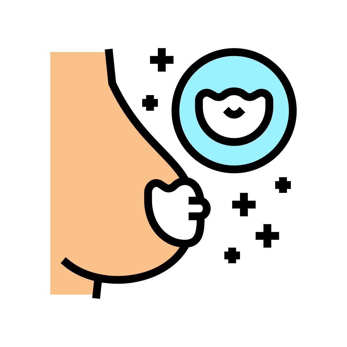 cuscinetto in silicone icon