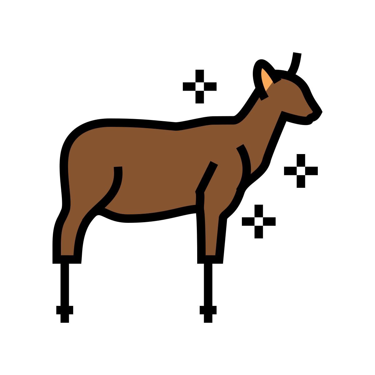 ungulato di peluche icon