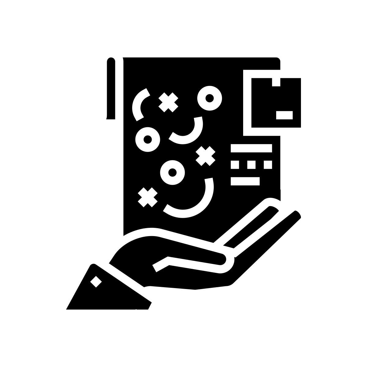 supply strategy icon