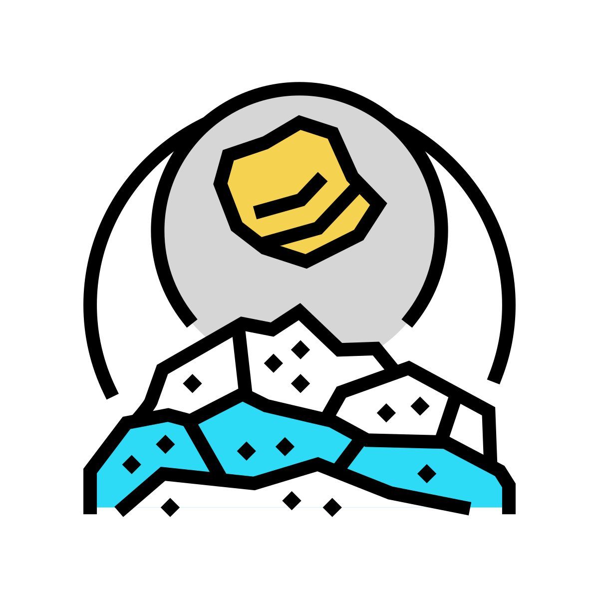 resina sintetica icon